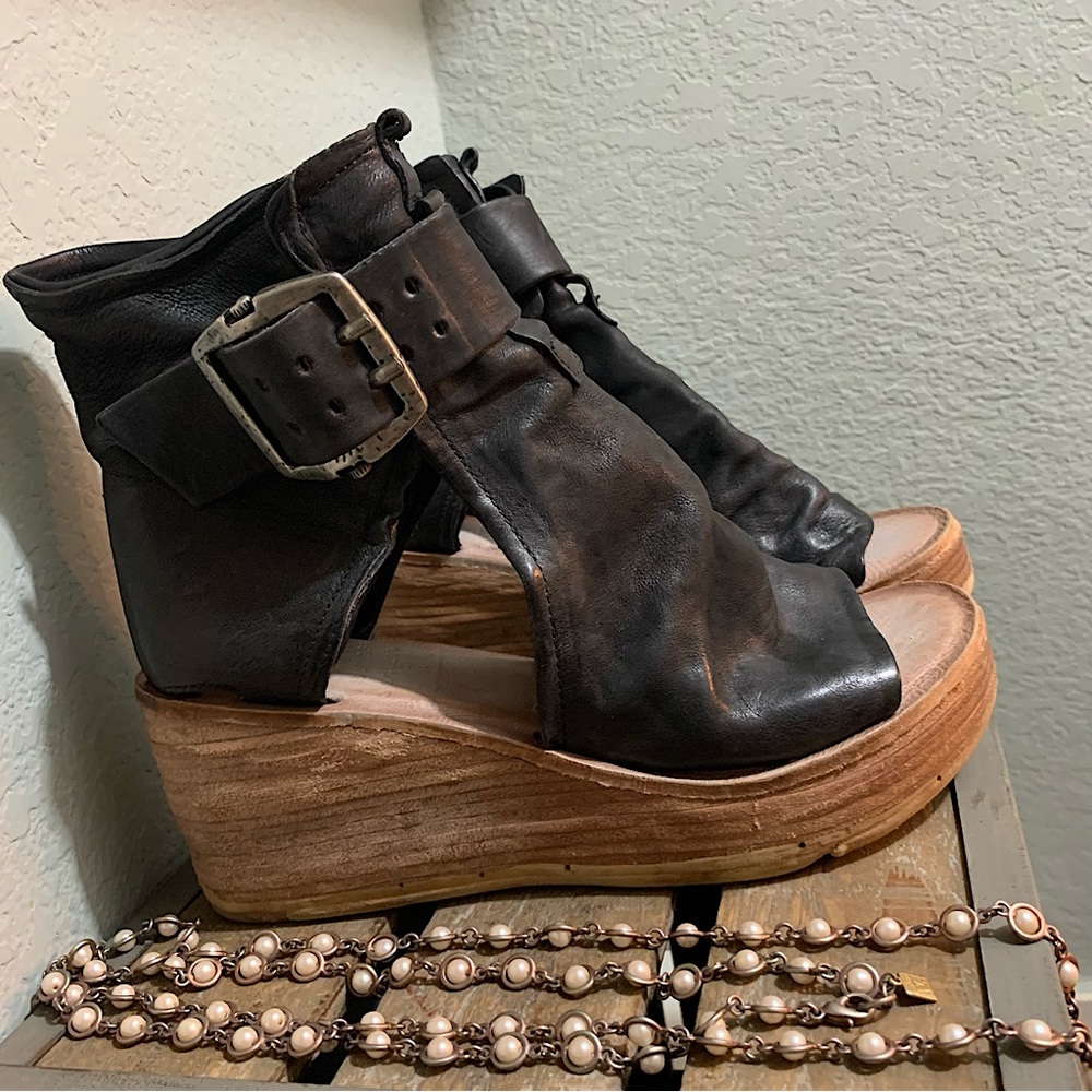 A.S.98 Naya Wedge Sandal